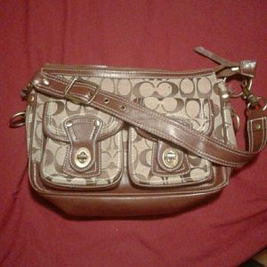 Coach Brown/Beige Purse